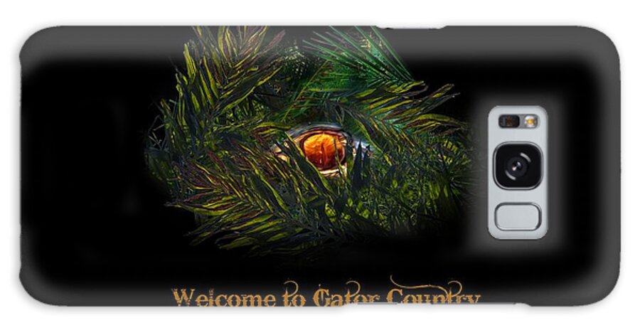 Alligator Galaxy Case featuring the photograph Gator Country by Mark Andrew Thomas