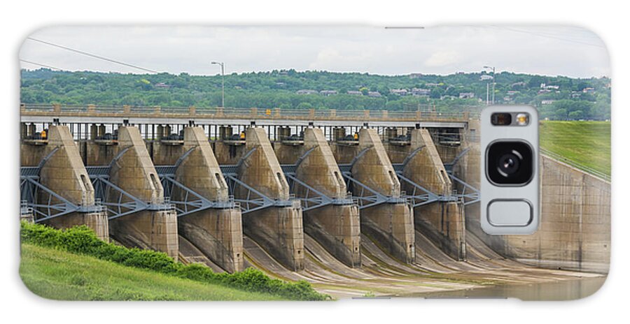 Dam Galaxy Case featuring the photograph Gavin's Point Dam by Pamela Williams