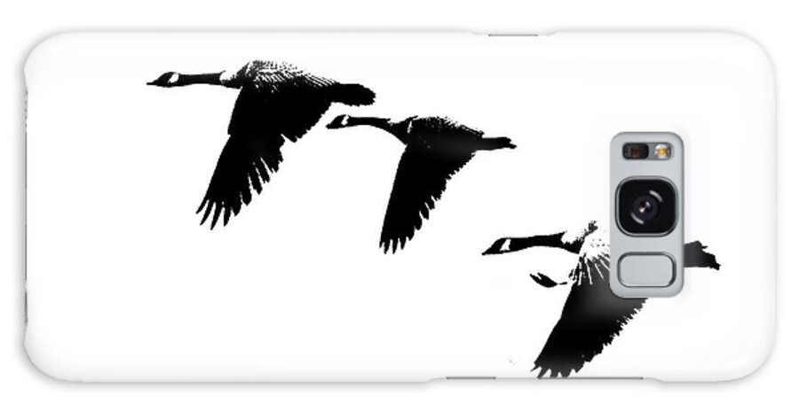 Geese Galaxy S8 Case featuring the photograph Geese by Harry Moulton