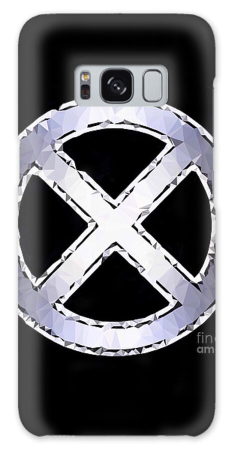 X Galaxy Case featuring the digital art Generation X by HELGE Art Gallery