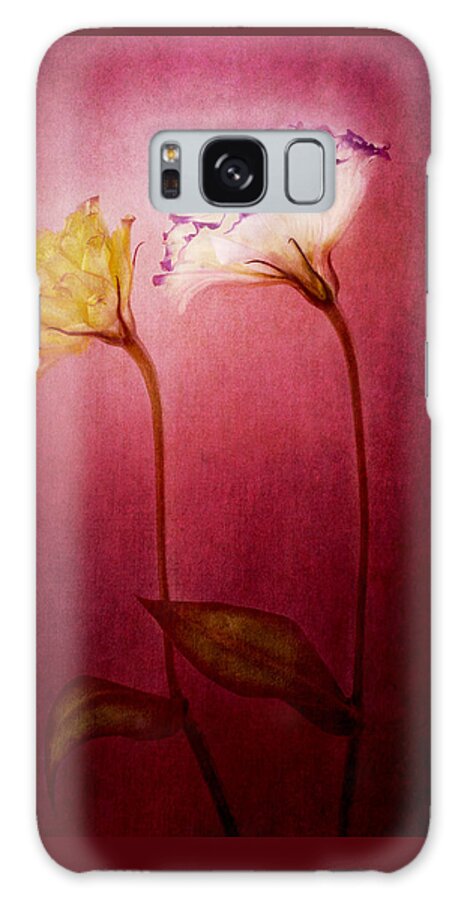 White Flower Galaxy Case featuring the photograph Gentle Touch by Marina Kojukhova
