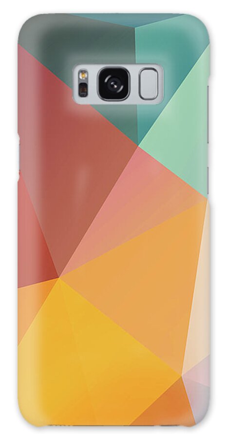  Galaxy Case featuring the digital art Geometric XXIX by Ultra Pop