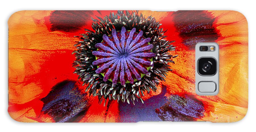 Poppy Galaxy Case featuring the photograph Giant Poppy by Neil Pankler