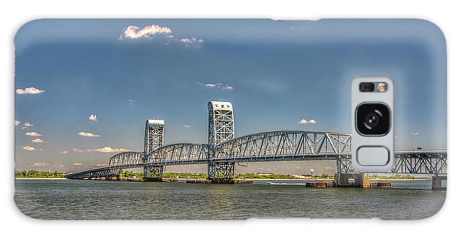 Bridge Galaxy S8 Case featuring the photograph Gil Hodges Memorial Bridge by Cathy Kovarik