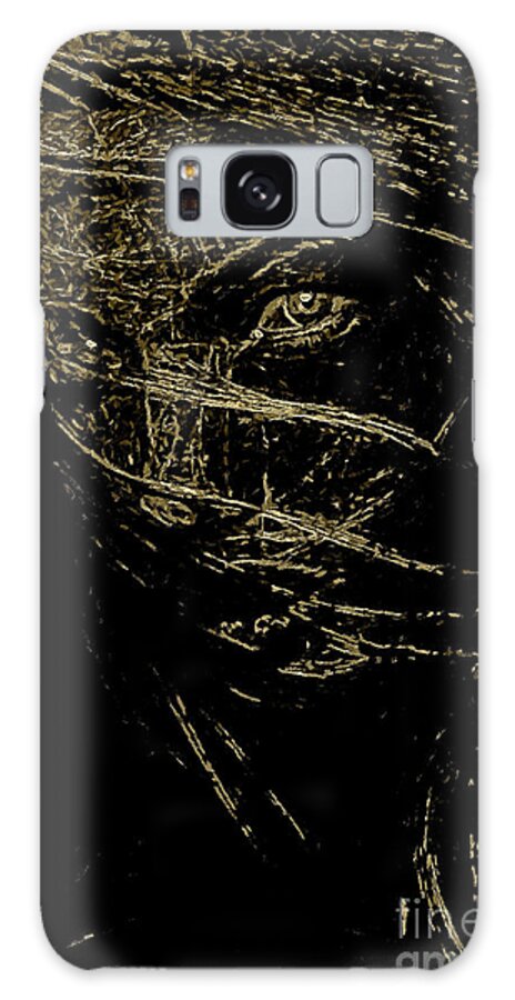 Digital Art Galaxy Case featuring the digital art Gisele by Humphrey Isselt