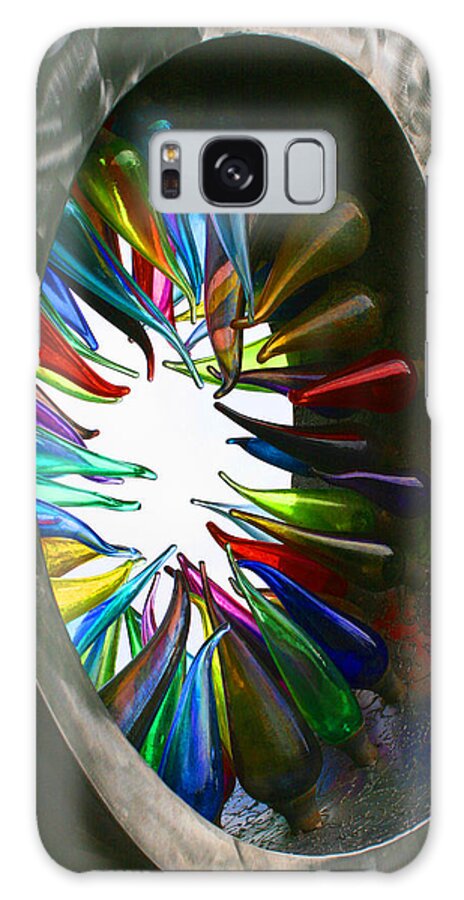 Glass Galaxy Case featuring the photograph Glass Rainbow by Tammy Pool