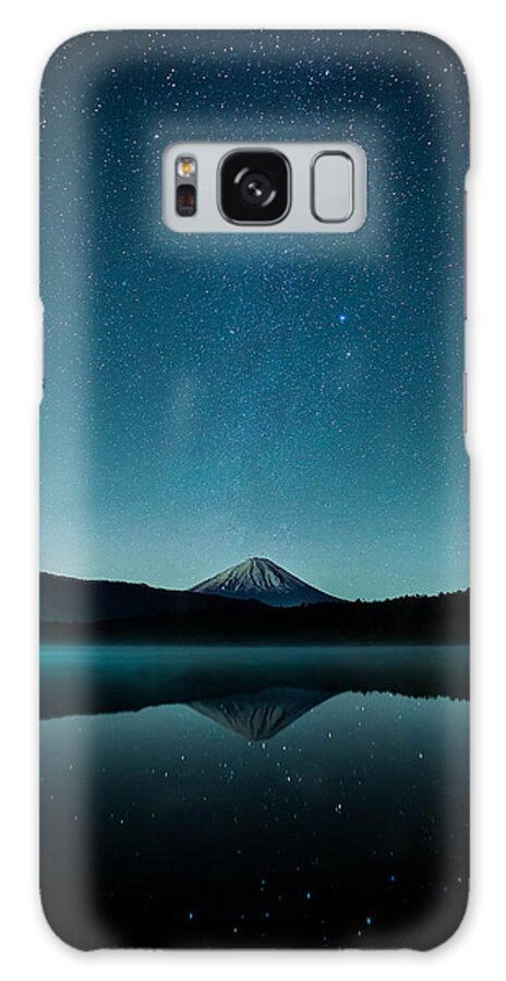Volcano Galaxy Case featuring the photograph Glazing Lake by Britten Adams