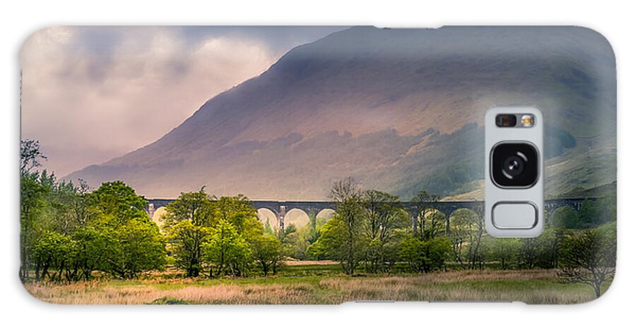 Scotland Galaxy Case featuring the photograph Glenfinnan Viaduct by Allin Sorenson