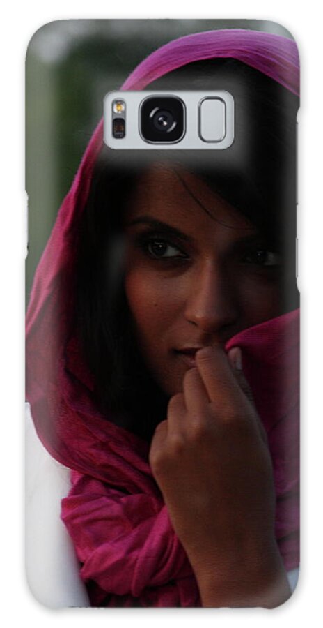 Woman Galaxy S8 Case featuring the photograph Glimpse by Michelle Miron-Rebbe