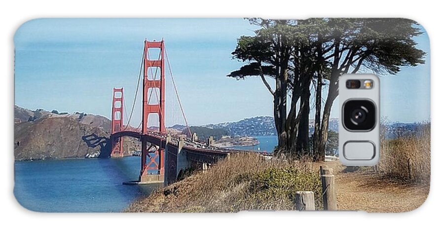 San Francisco Galaxy S8 Case featuring the photograph Golden Gate Bridge by Mary Capriole
