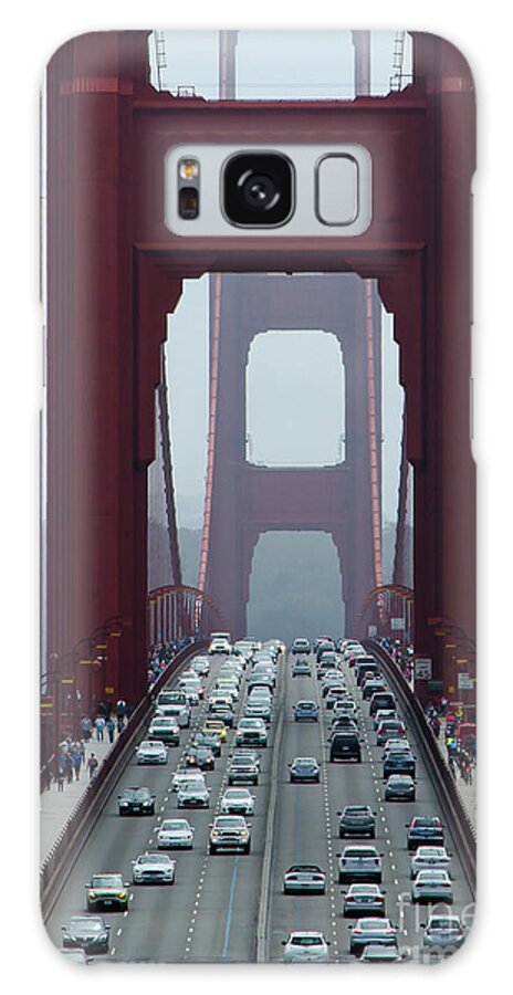 San Francisco Galaxy S8 Case featuring the photograph Golden Gate Bridge, San Francisco by Andy Myatt