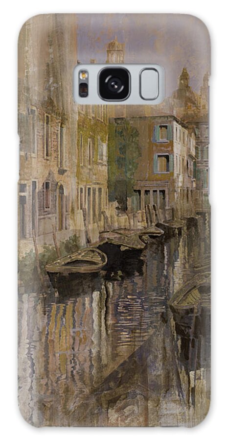 Venice Galaxy Case featuring the painting Golden Venice by Guido Borelli