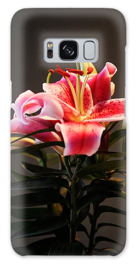 Flora Galaxy S8 Case featuring the photograph Graceful Lily Series 1 by Olga Smith
