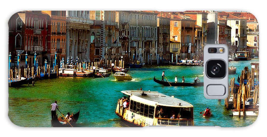 Grand Canal Galaxy Case featuring the photograph Grand Canal Daytime by Harry Spitz