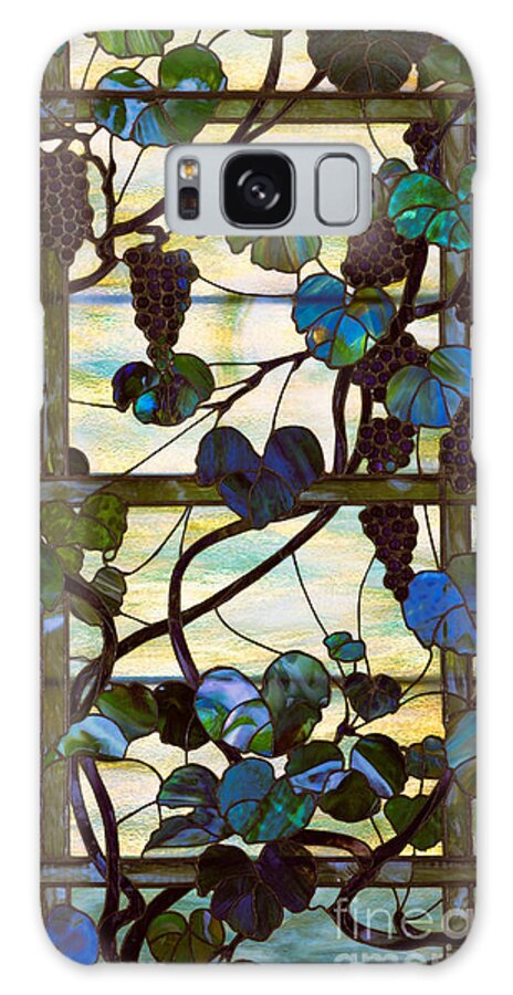 Tiffany Galaxy Case featuring the glass art Grapevine by Louis Comfort Tiffany