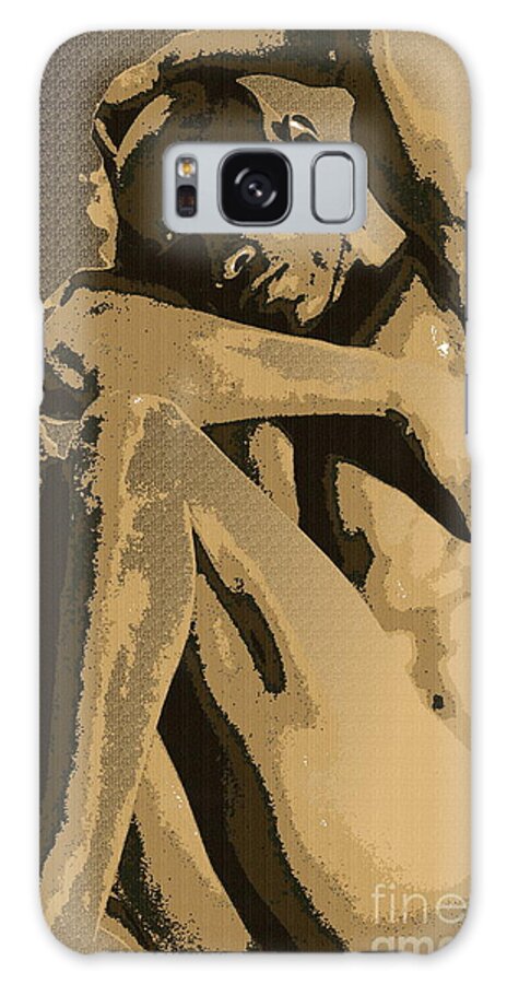 Figure Galaxy Case featuring the photograph Graphic Will by Robert D McBain