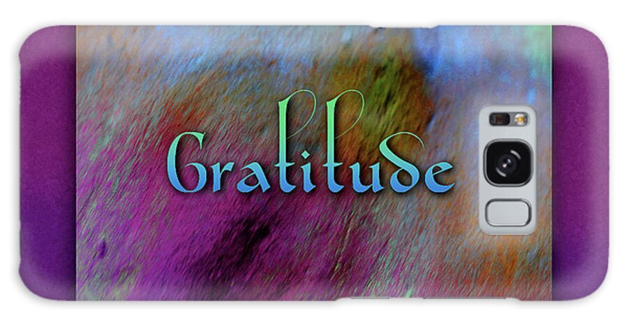 Gratitude Galaxy Case featuring the digital art Gratitude by Richard Laeton