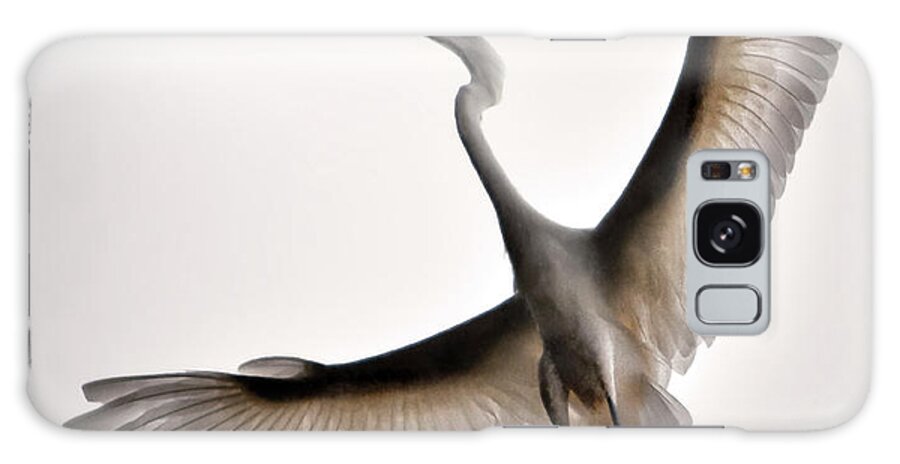 Wildlife Galaxy Case featuring the photograph Great Egret Majesty by Brian Tada