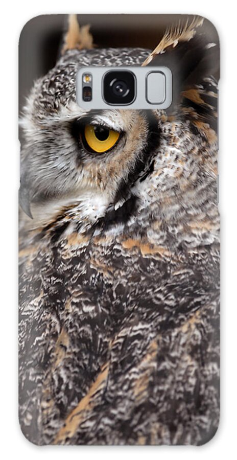 Great Horned Owl Galaxy S8 Case featuring the photograph Great Horned Owl by JT Lewis