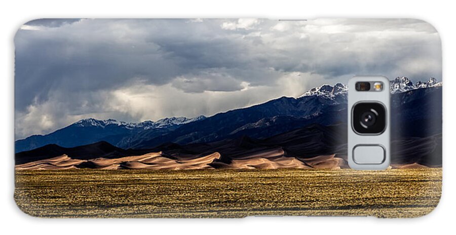 Sand Galaxy Case featuring the photograph Great Sand Dunes Panorama by Jason Roberts