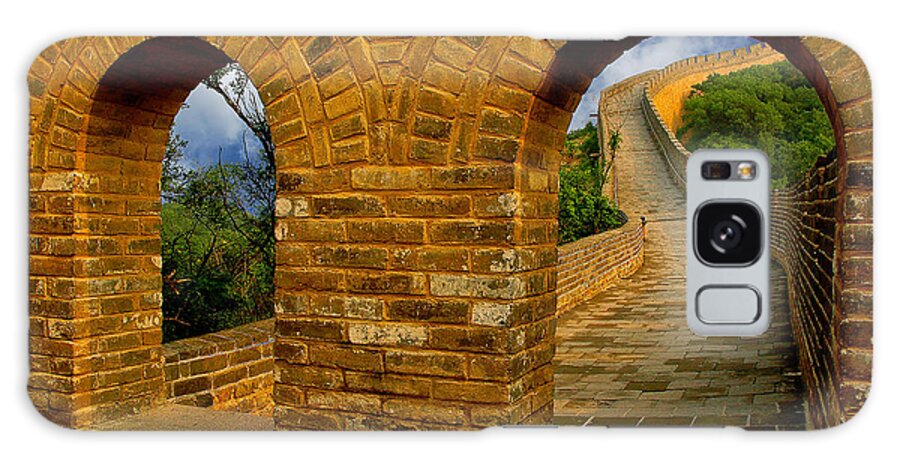 Great Wall Galaxy Case featuring the photograph Great Wall of China by Harry Spitz