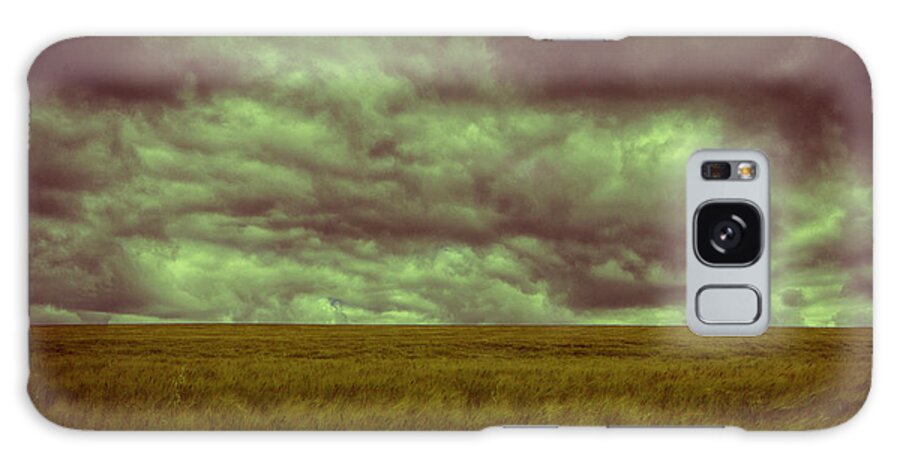Green Galaxy Case featuring the photograph Green Fields 3 by Douglas Barnard