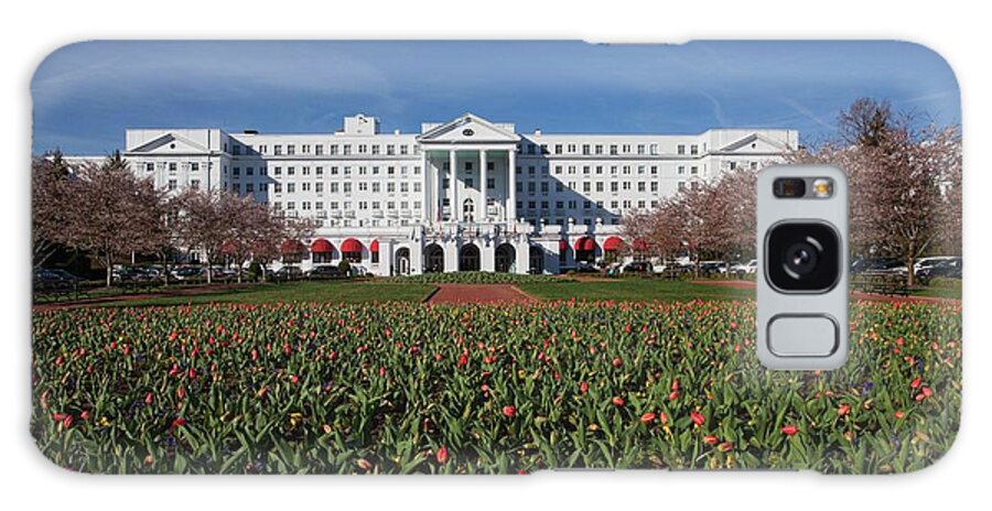 Photography Galaxy S8 Case featuring the photograph Greenbrier Resort by Laurinda Bowling