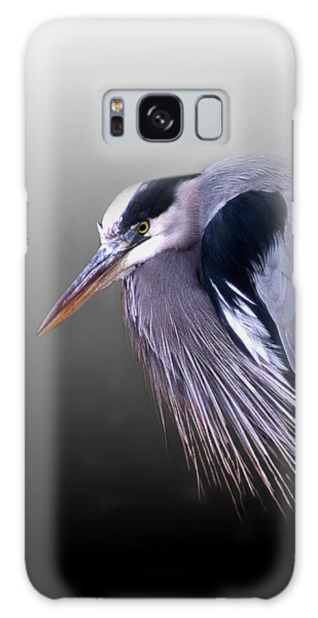 Heron Galaxy S8 Case featuring the photograph Grumpy Ole Man by Skip Willits