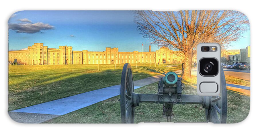 Virginia Military Institute Galaxy S8 Case featuring the photograph Guarding the Gate by Don Mercer