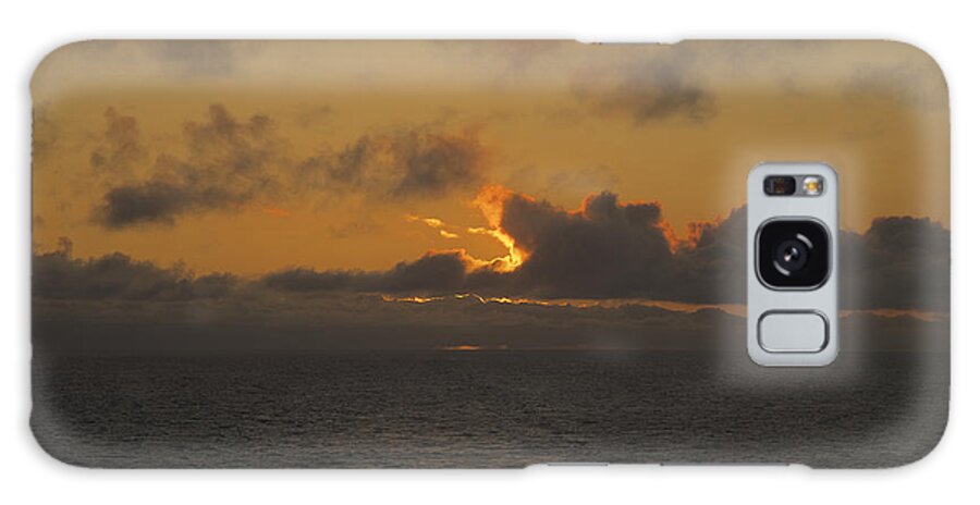 Sunset Galaxy Case featuring the photograph Gulf of Alaska Sunset by Richard J Cassato