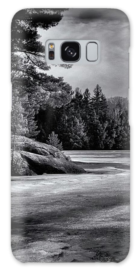 Canadaonline Galaxy Case featuring the photograph Gullwing Lake. From An Early Spring by Brian Carson