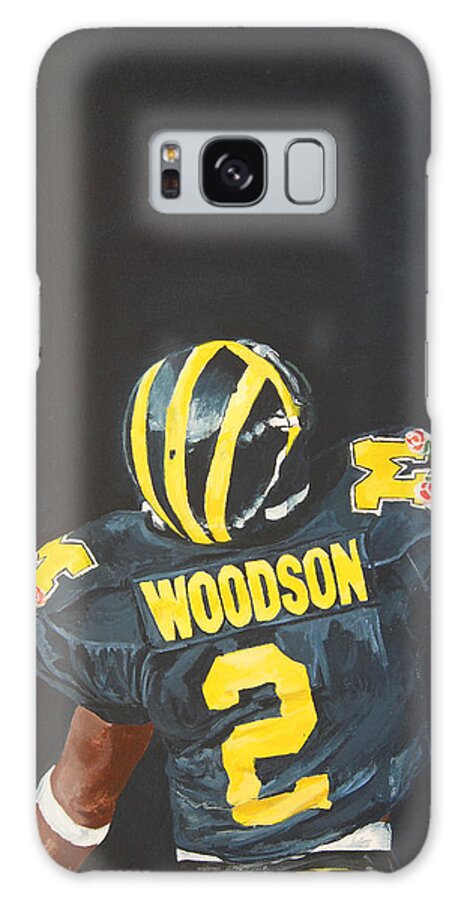 Heisman Galaxy Case featuring the painting Hail Yes by Travis Day