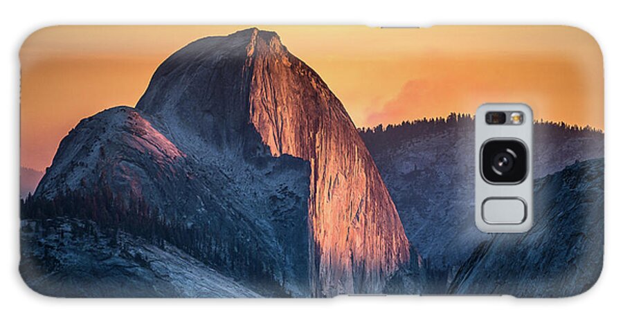 Landscape Galaxy Case featuring the photograph Half Dome by Davorin Mance