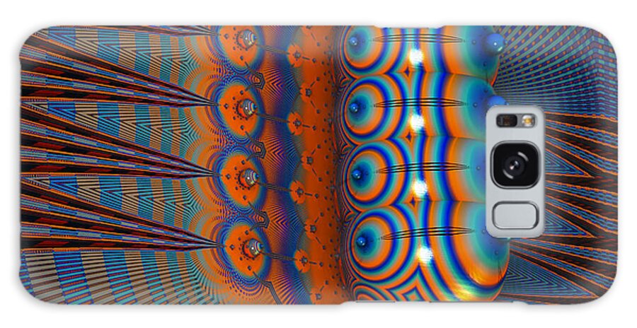  Galaxy Case featuring the digital art Hallucinogen Fractal by Melissa Messick