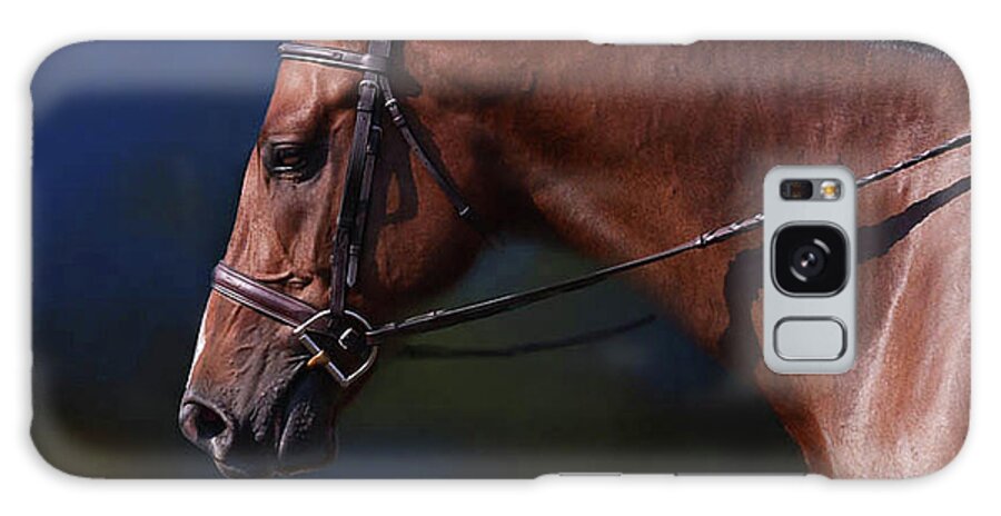 Horse Galaxy Case featuring the photograph Handsome Profile by Kathy Russell