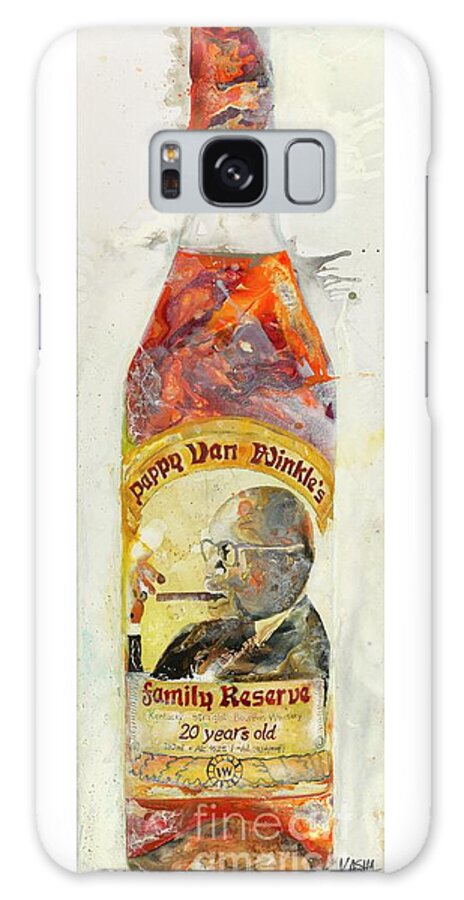 Whisky Galaxy Case featuring the painting Happy Pappy by Kasha Ritter