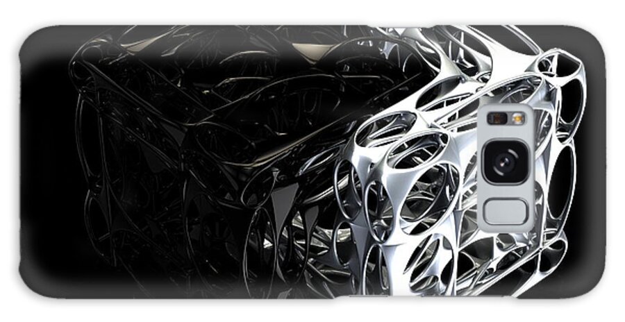 Abstract Galaxy Case featuring the digital art Harmony by William Ladson