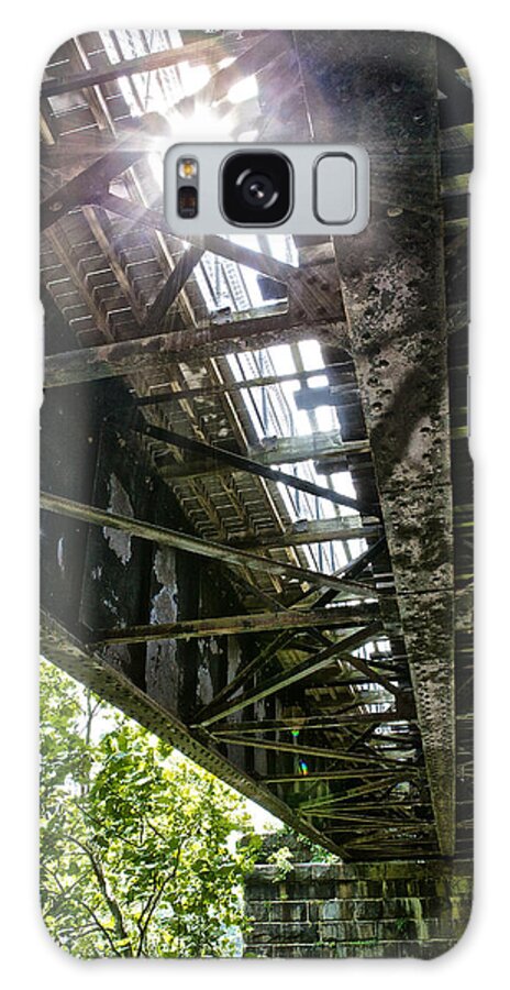 Harpers Ferry Bridge Galaxy Case featuring the photograph Harpers Ferry Bridge by John Daly
