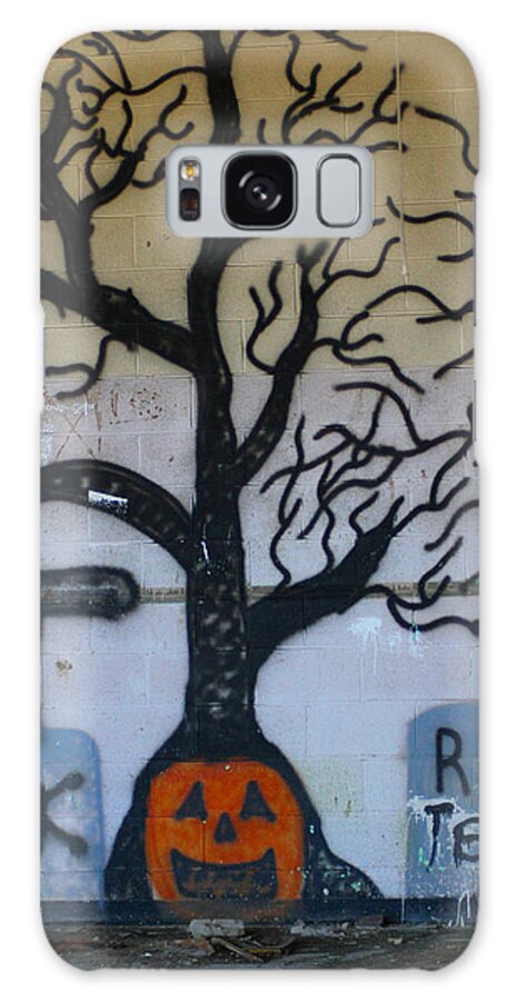 Tree Galaxy Case featuring the photograph Haunted House by Karen Wagner