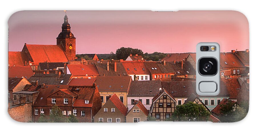 Havelberg Galaxy Case featuring the photograph Havelberg in Germany by Inge Riis McDonald