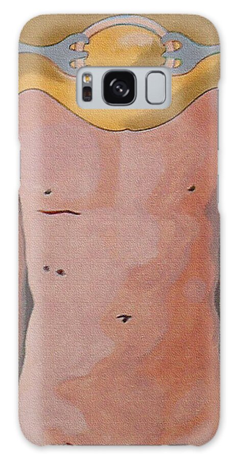 Heart Surgery Mitral Valve Minimally-invasive Icon Exaltation Gold Arteries Implements Scars Galaxy S8 Case featuring the painting Heart 1 by Stan Magnan