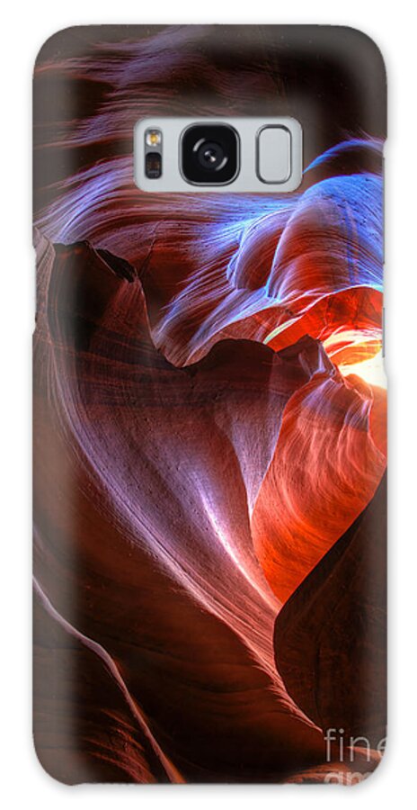 Navajo Galaxy Case featuring the photograph Heart of the Navajo by Peter Kennett