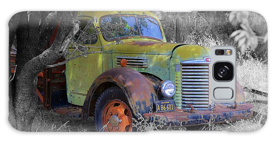 Rusty Galaxy Case featuring the photograph Hiding Truck by Richard J Cassato