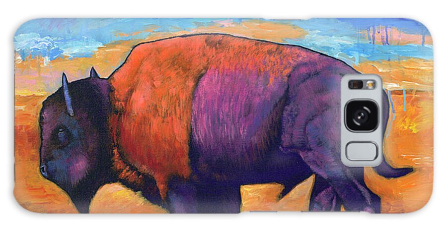 Animals Galaxy Case featuring the painting High Plains Drifter by Johnathan Harris
