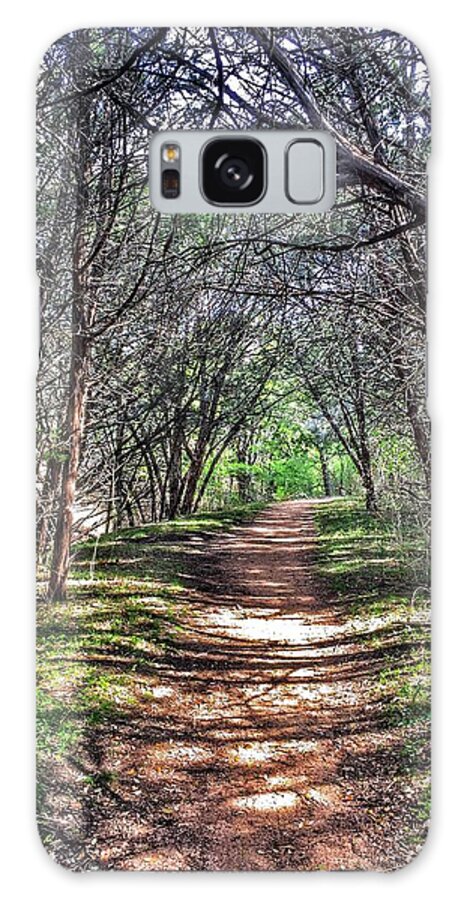 Hiking Meridian State Park Galaxy Case featuring the photograph Hiking Meridian State Park by Debra Martz
