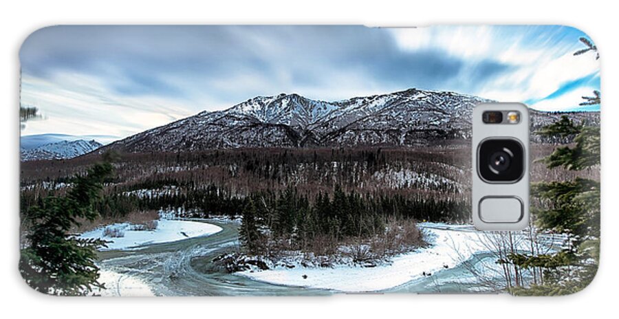 Alaska Galaxy Case featuring the photograph Hiland by Ed Boudreau