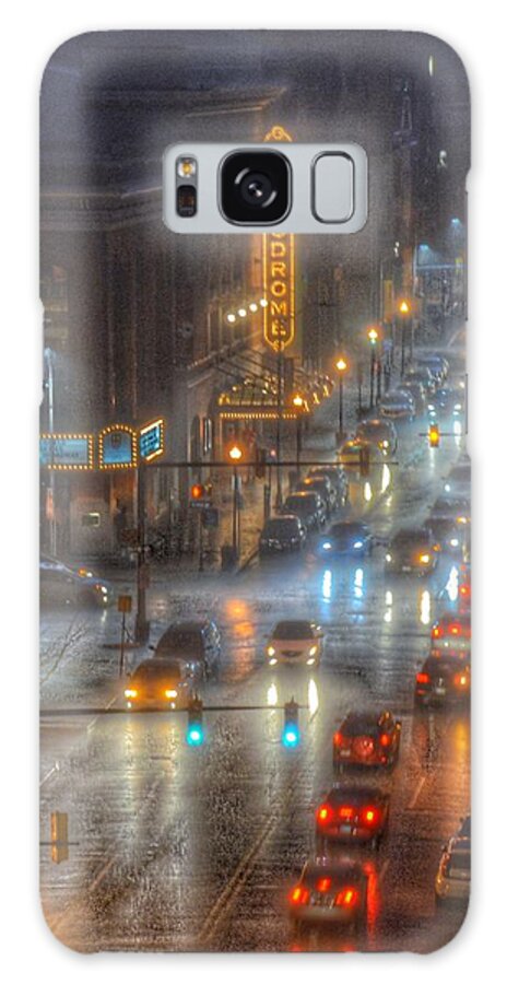 Hippodrome Theatre Galaxy Case featuring the photograph Hippodrome Theatre - Baltimore by Marianna Mills