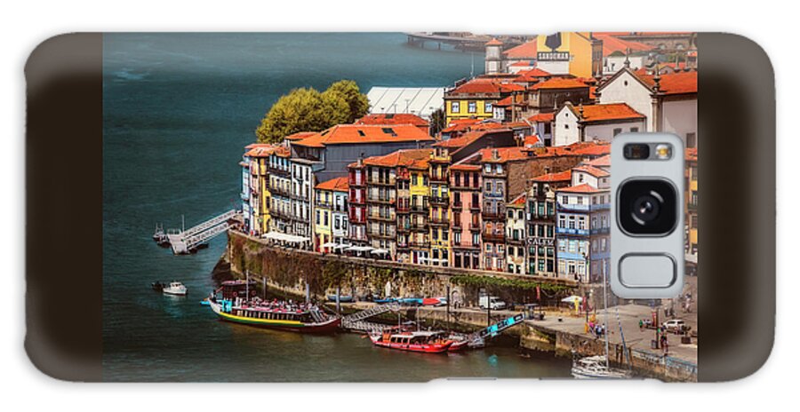 Porto Galaxy Case featuring the photograph Historic Ribeira Porto by Carol Japp