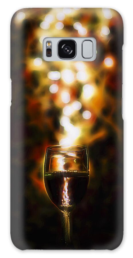 Abstract Galaxy Case featuring the photograph Holiday Cheer by David Dedman