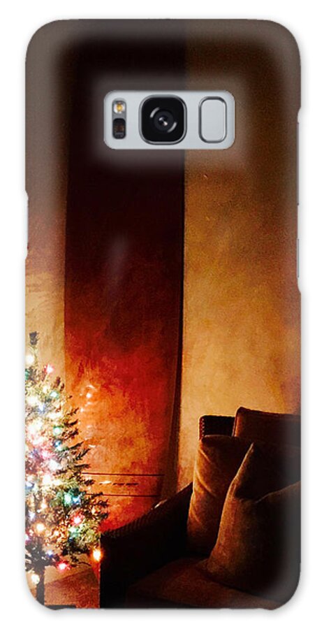 Christmas Galaxy Case featuring the photograph Mele Kalikimaka Holiday Surfboard by Kathy Corday